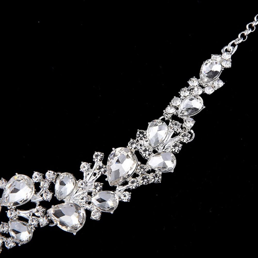Diamante Waterdruppel Verlovingsjuwelensets