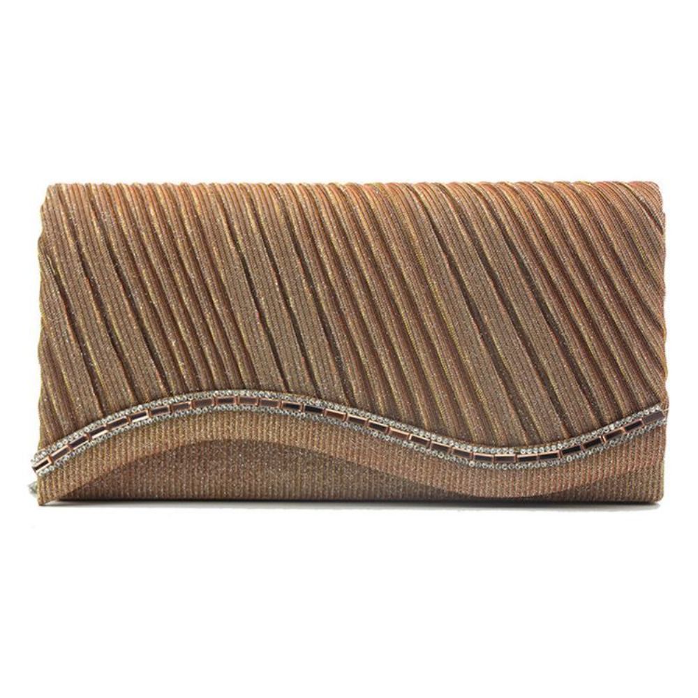 Dames Clutch In Effen Kleur