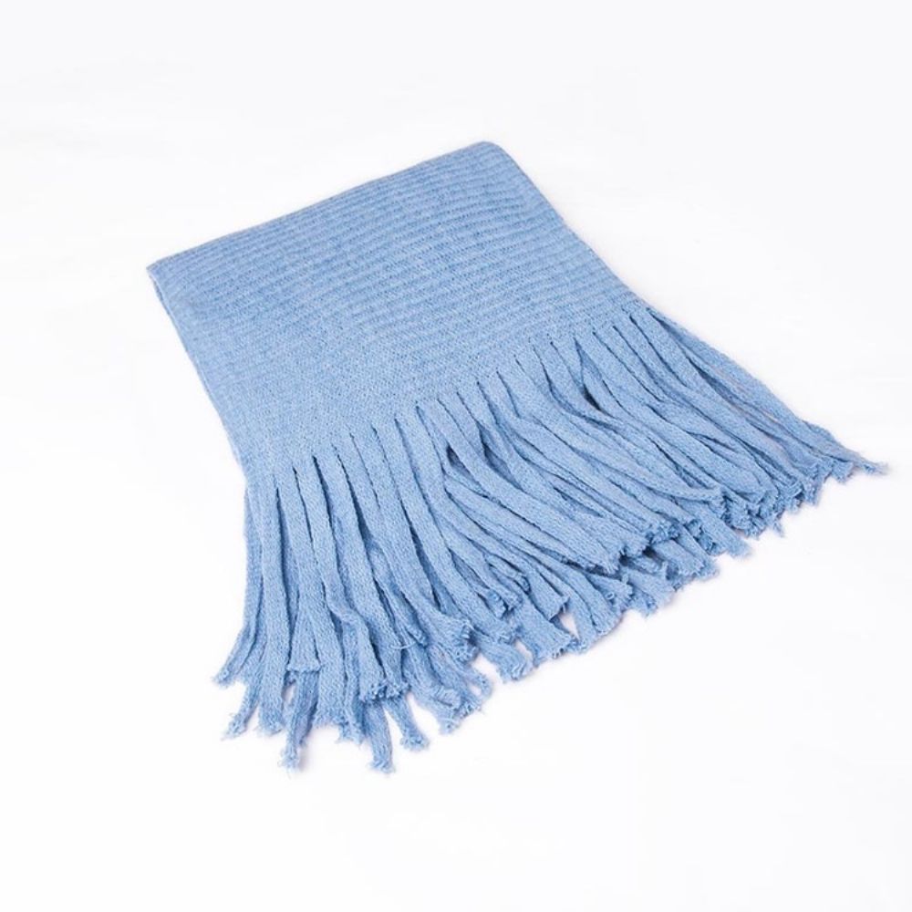 Casual Effen Sjaals Van Acryl