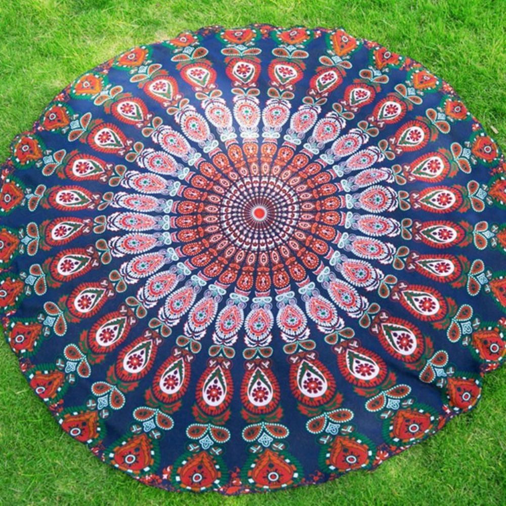 Chiffon Bedrukking Ingekleurde Sjaal