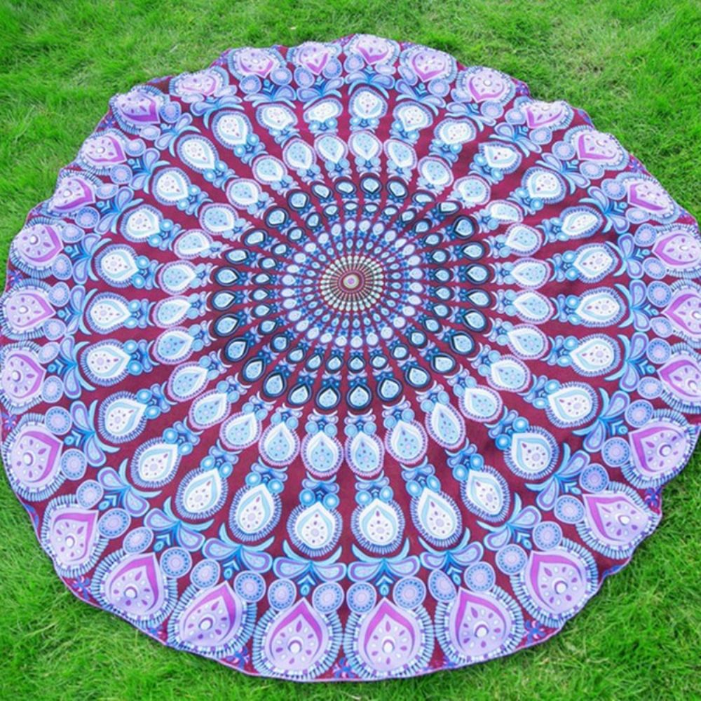 Chiffon Bedrukking Ingekleurde Sjaal