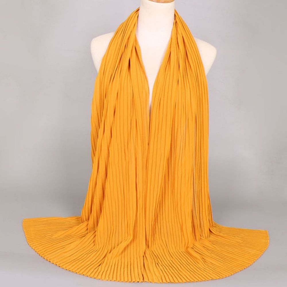 Hoofddoek Chiffon Effen Sjaal