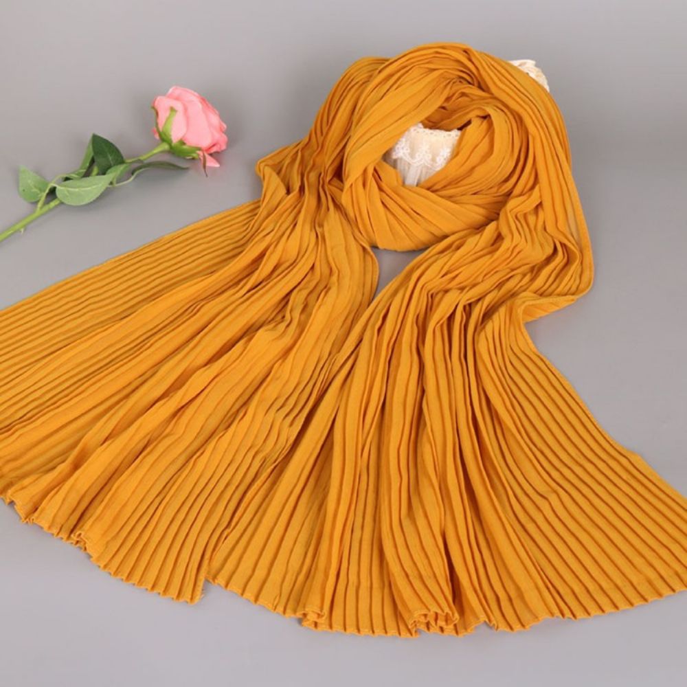 Hoofddoek Chiffon Effen Sjaal
