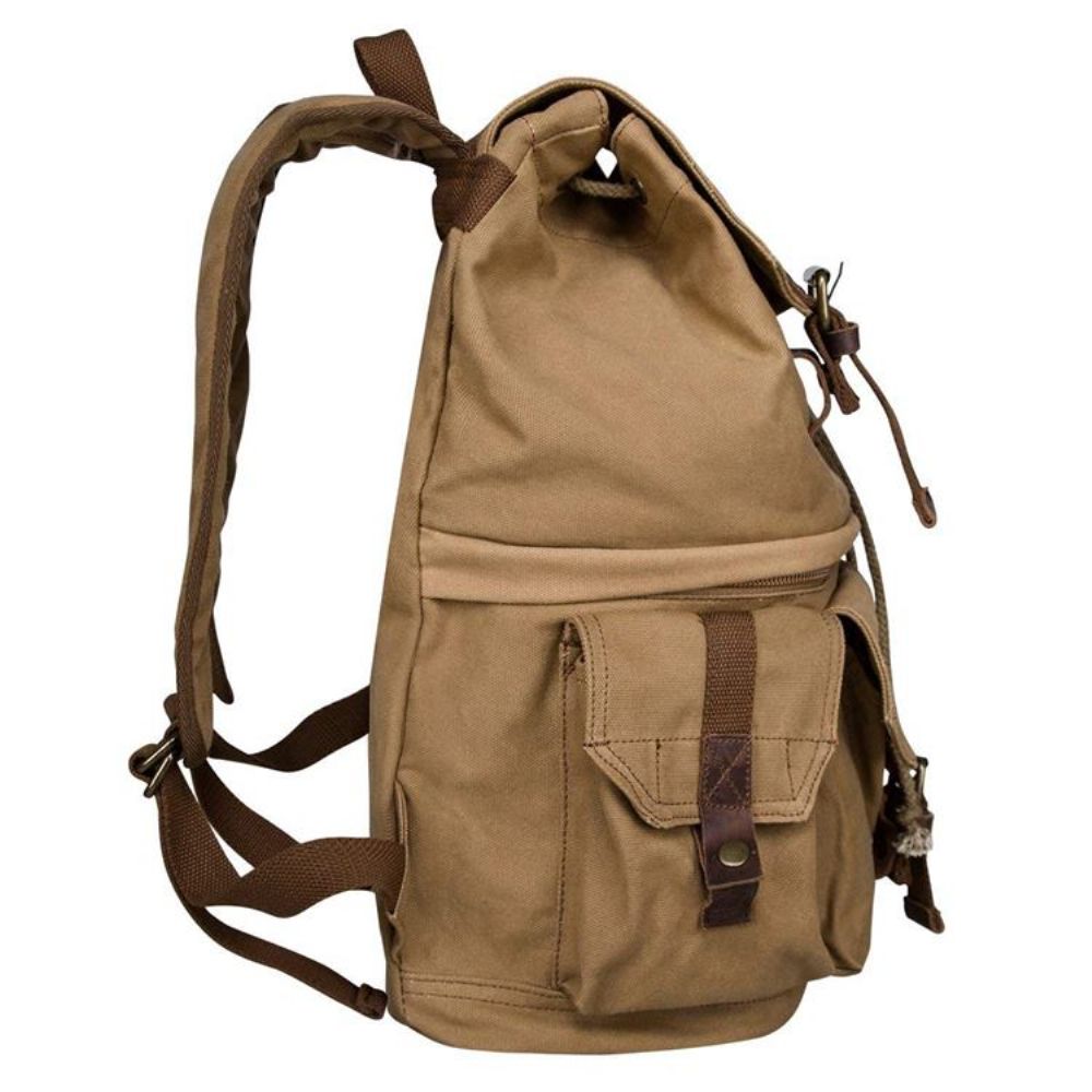 Effen Canvas Slr-Camerarugzak