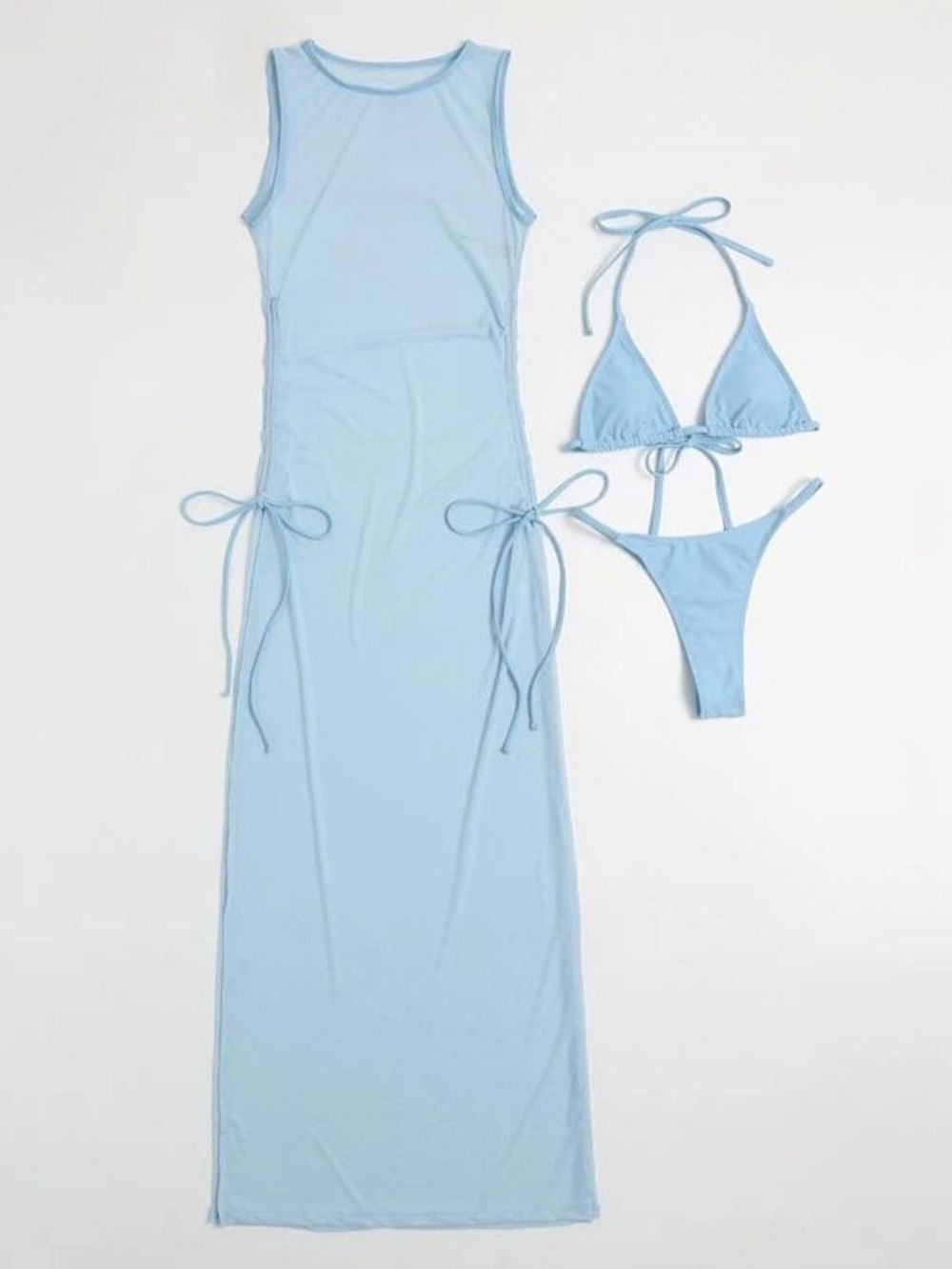 Effen Tankini-Set Dames