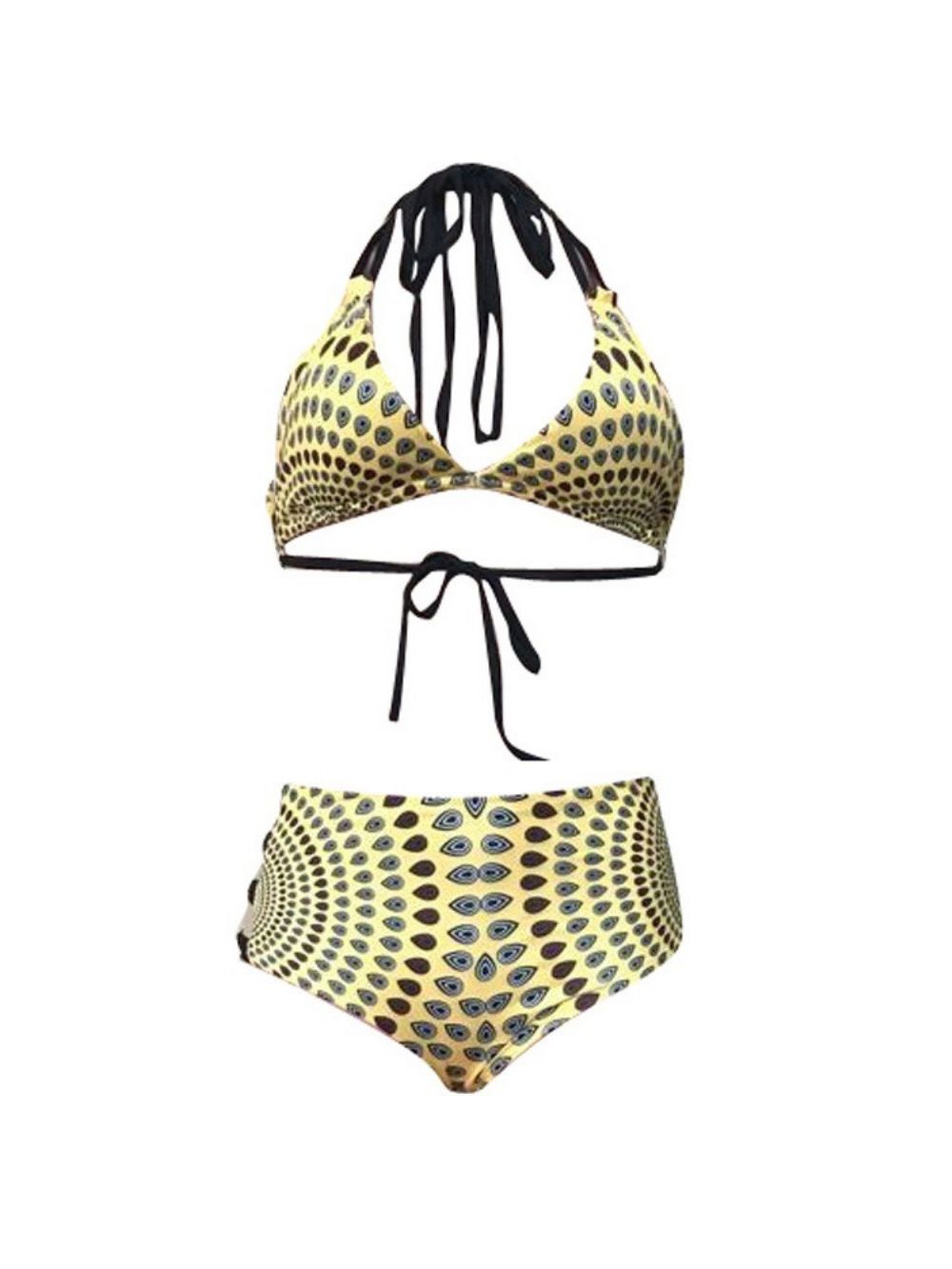Geometrische Tankini Set Mode Zwemkleding