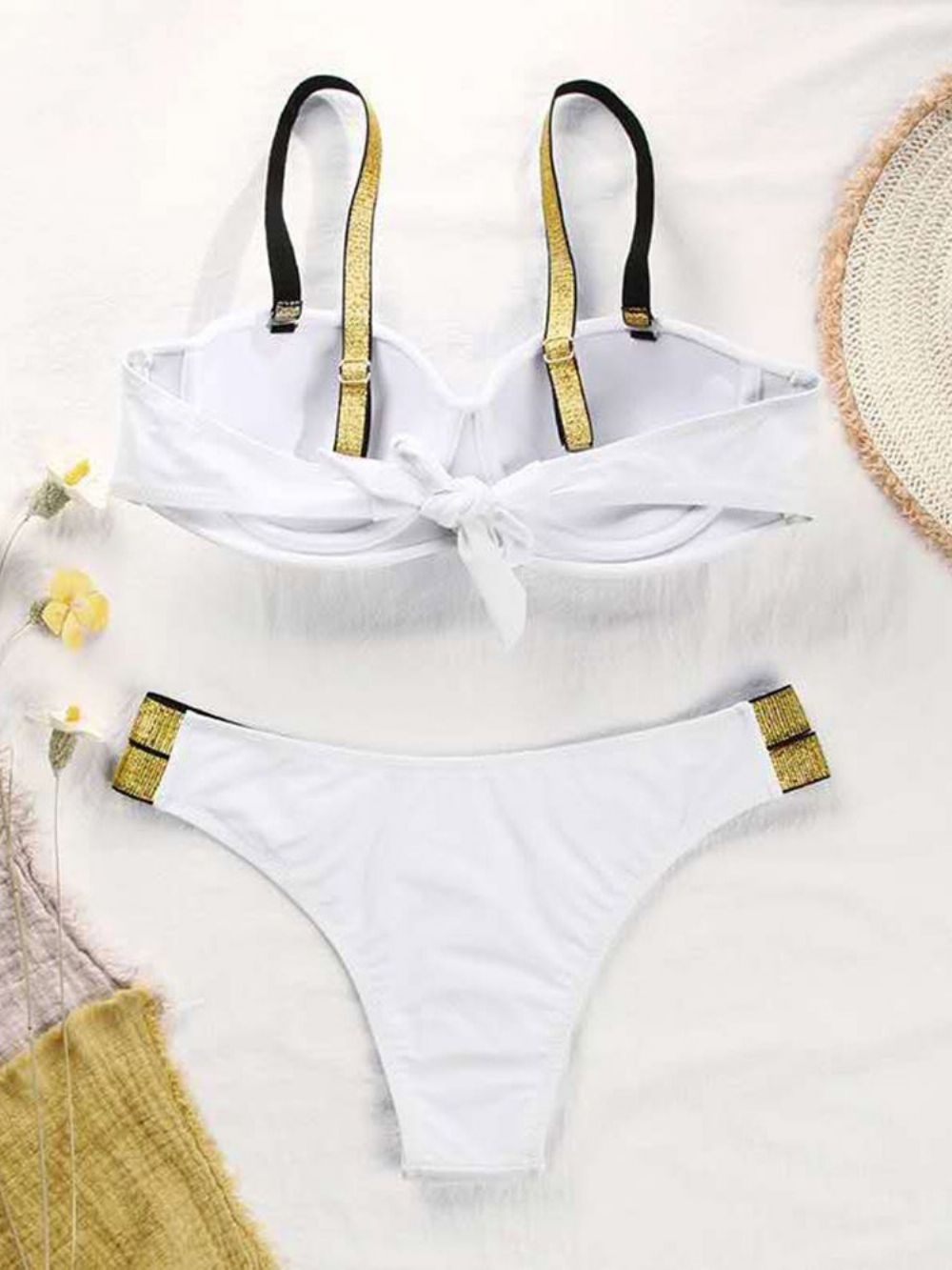 Kleurblok Sexytankini Set Badmode
