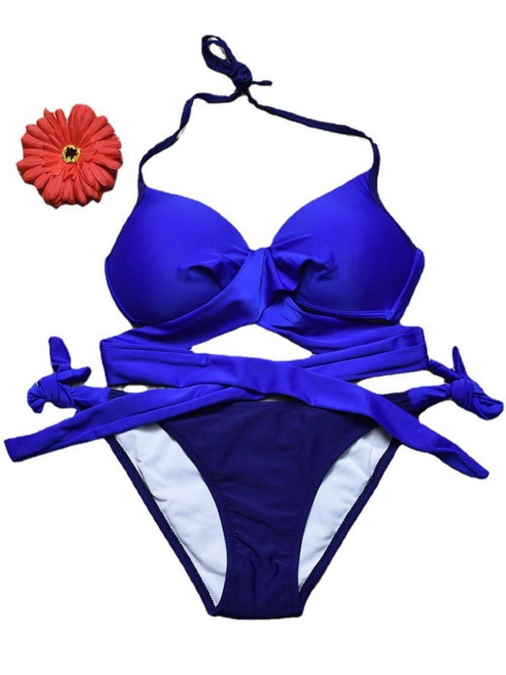 Sexy Tankini-Set Dames Met Veters
