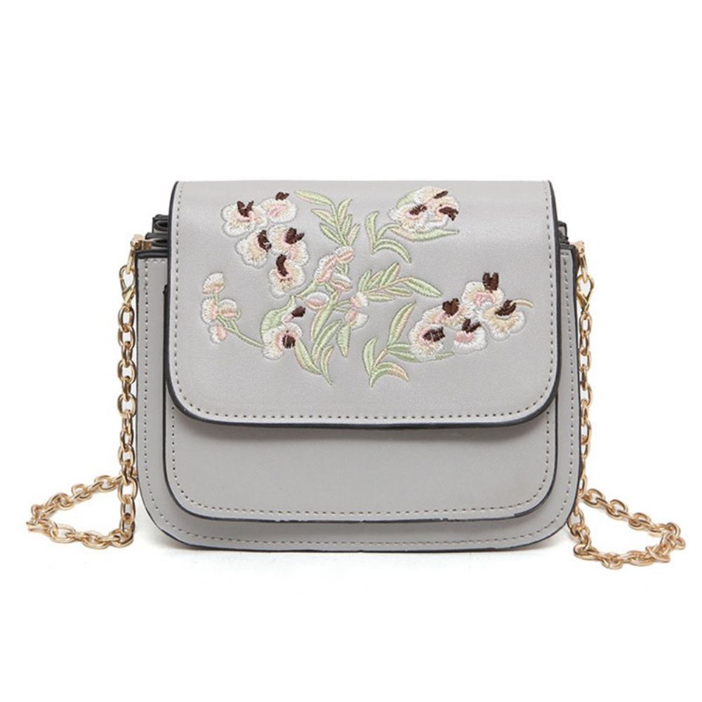 All Match Meerlagige Crossbodytas Met Borduursel