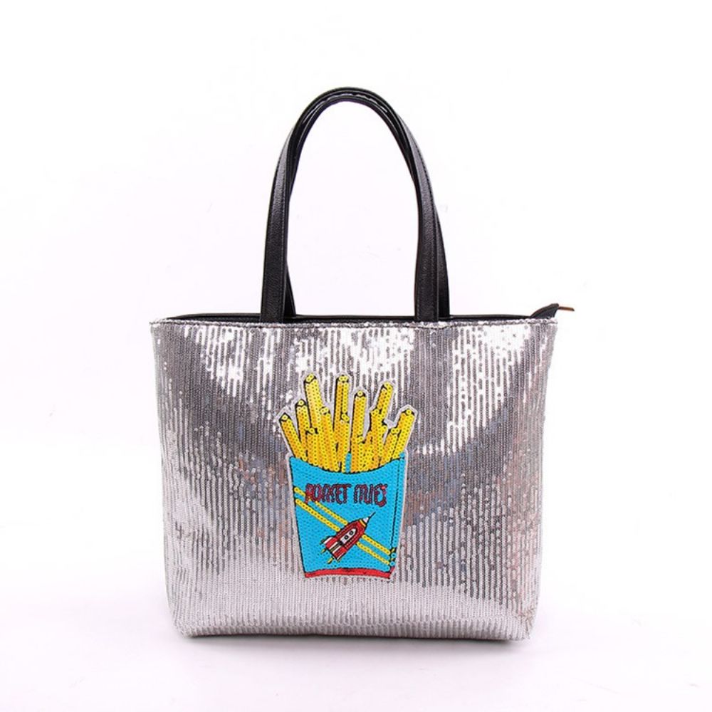 Schoudertas Met Paillettenprint In Koreaanse Stijl