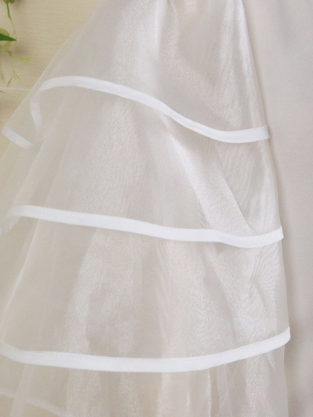 Effen Damesblouse Met Ronde Hals En Standaard Driekwartmouwen