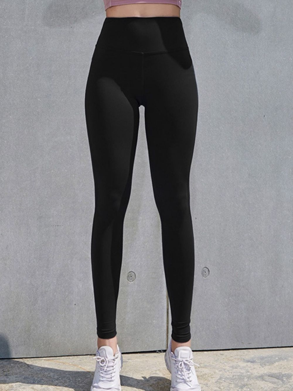 Ademende Stevige Enkellange Legging Yogabroek Tiktok-Legging Met Hoge Taille