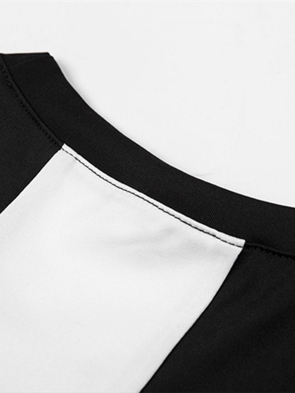 Ademende Yoga-Sportsets Met Kleurblokken En Korte Mouwen Dames