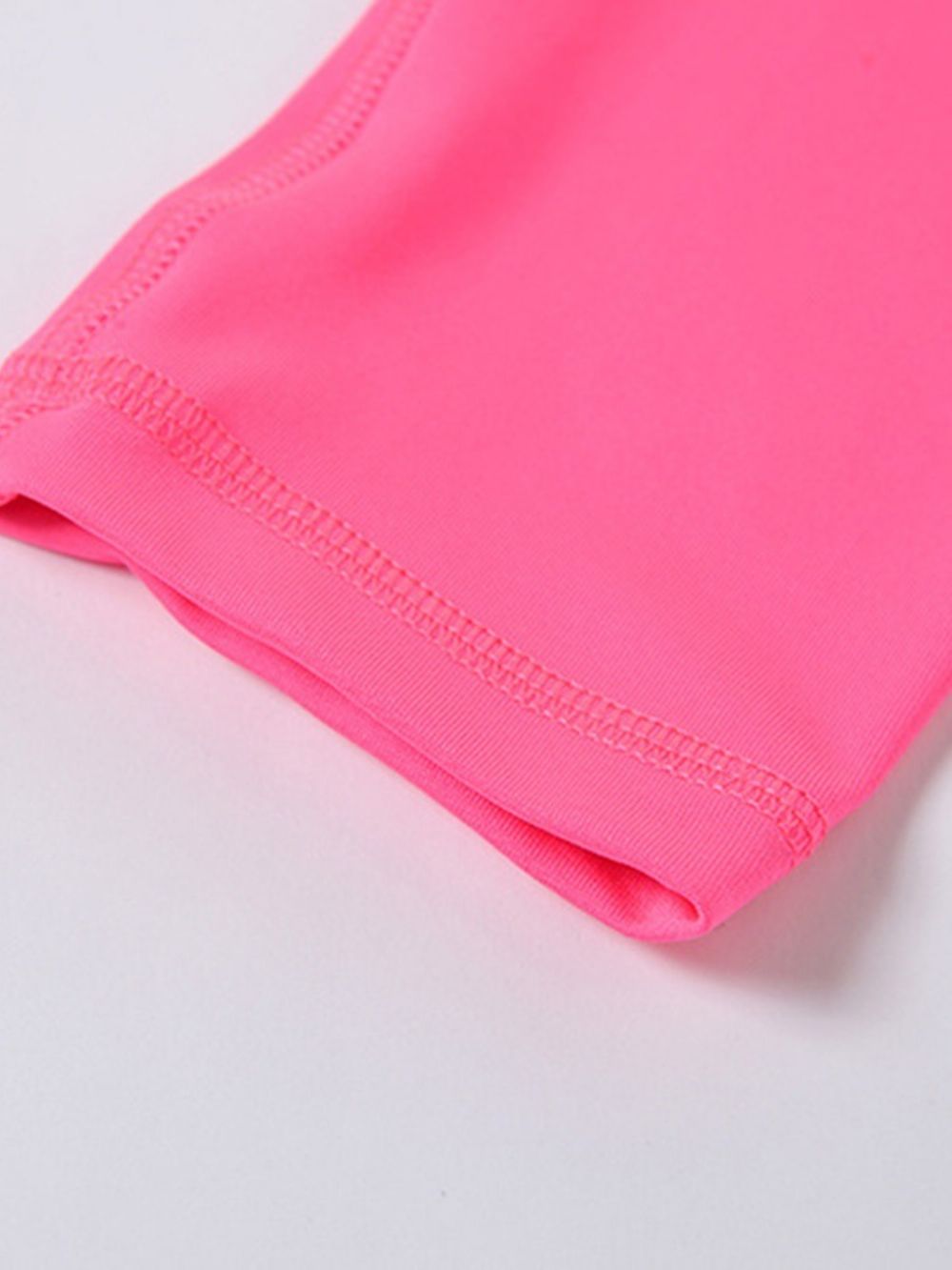 Anti-Zweet Polyester Effen Rits Kledingsets Met Lange Mouwen