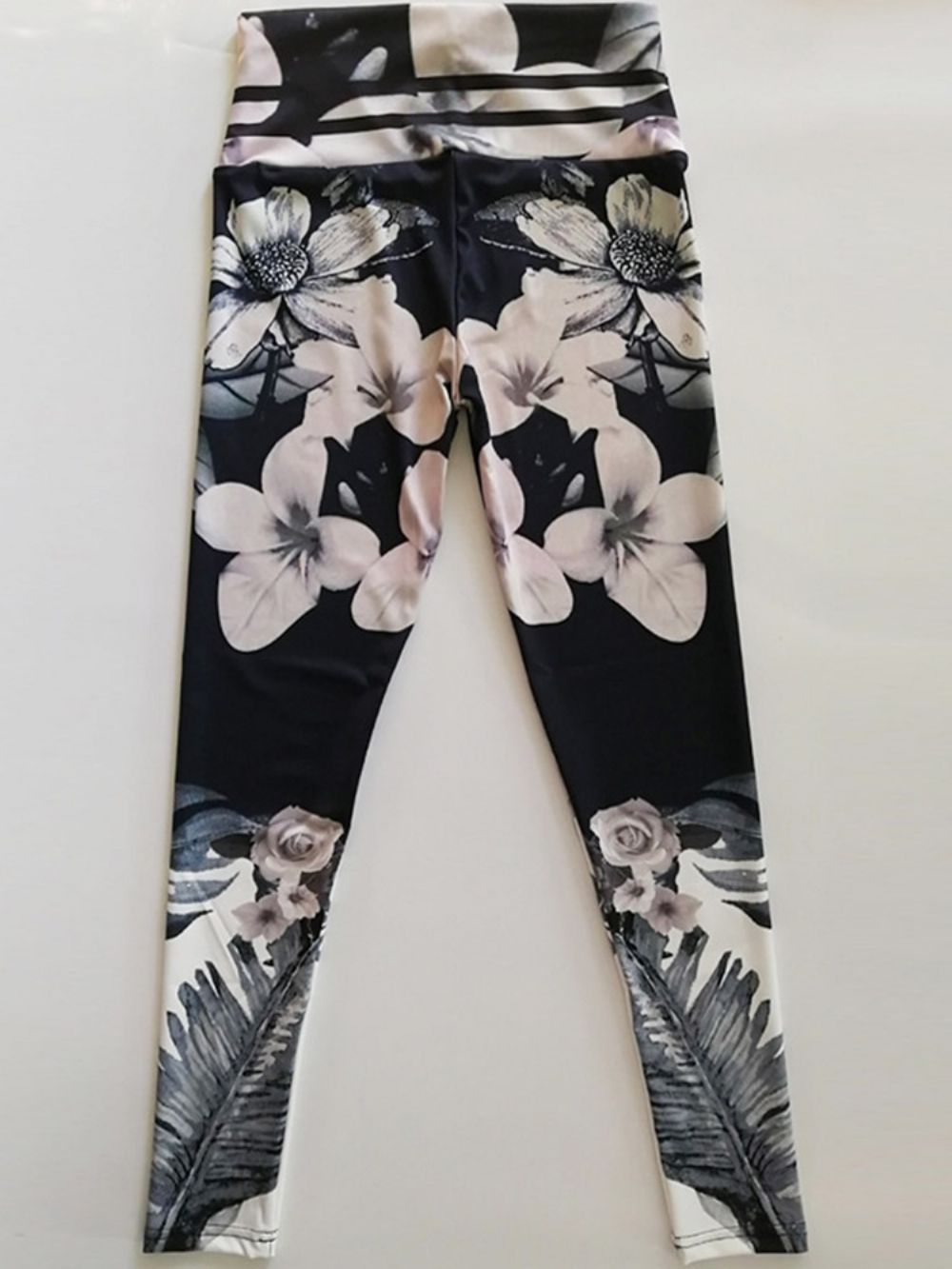 Bloemenprint Ademende Gym Sport Fitness Yoga Broek Hoge Taille Tiktok Leggings