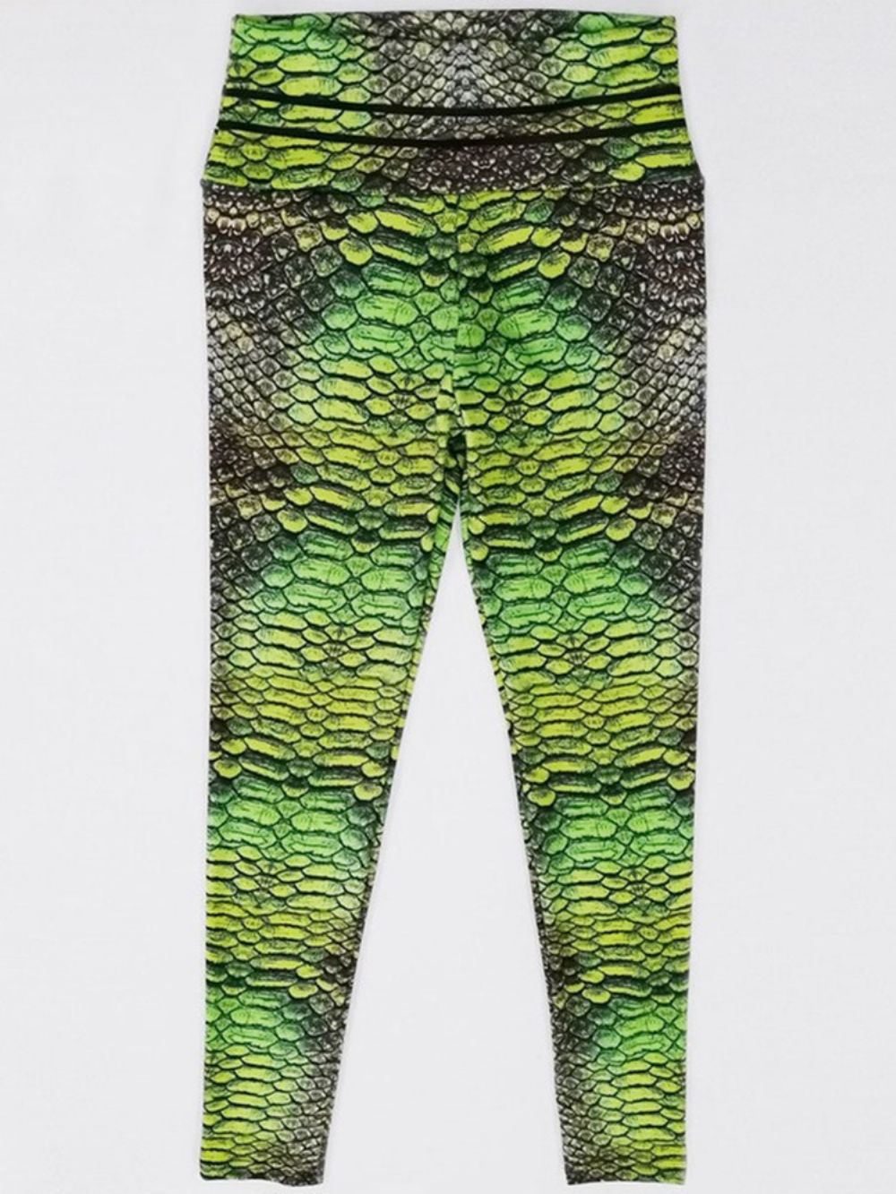 Dames Serpentine Print Gym Sport Legging Met Hoge Taille Yoga Broek Hoge Taille Tiktok Legging