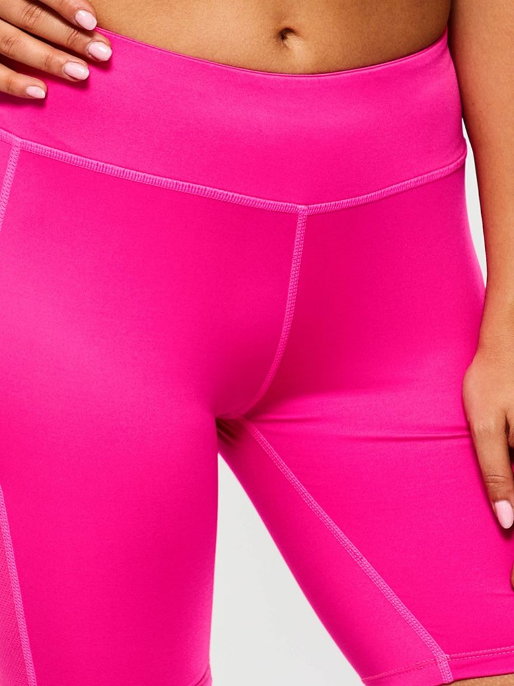 Dameszakken Anti-Zweet Solid Gym Sport Yoga Shorts Yogabroek Hoge Taille Tiktok-Legging