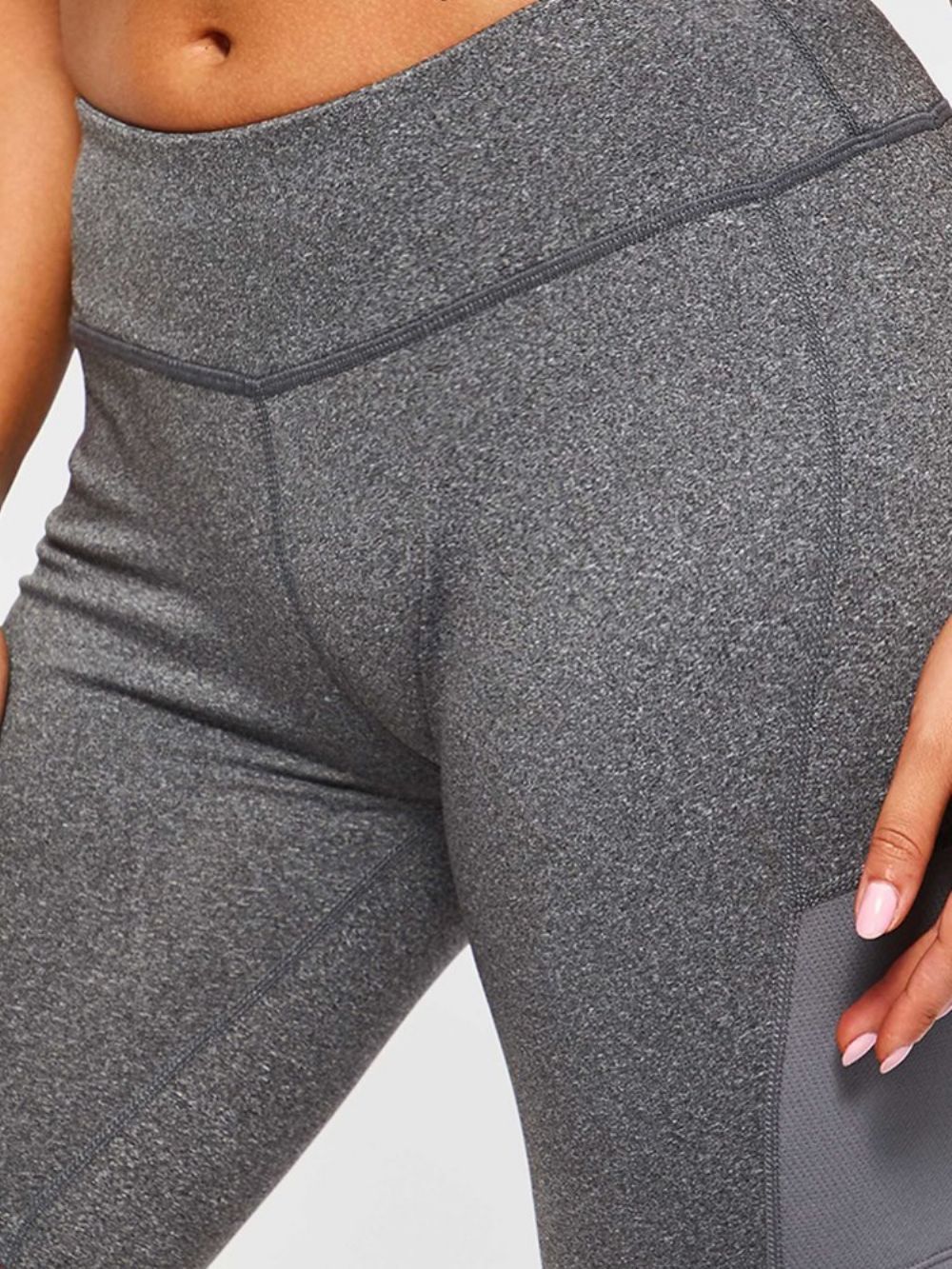 Dameszakken Anti-Zweet Solid Gym Sport Yoga Shorts Yogabroek Hoge Taille Tiktok-Legging