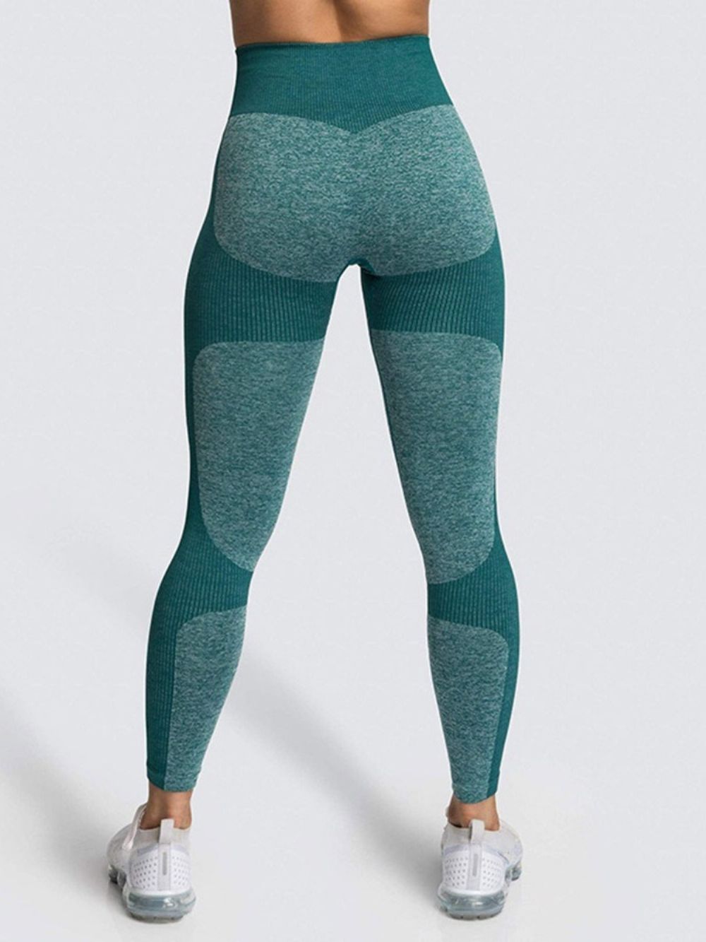Nylon Anti-Zweet Kleurblok Vier Seizoenen Yogabroek