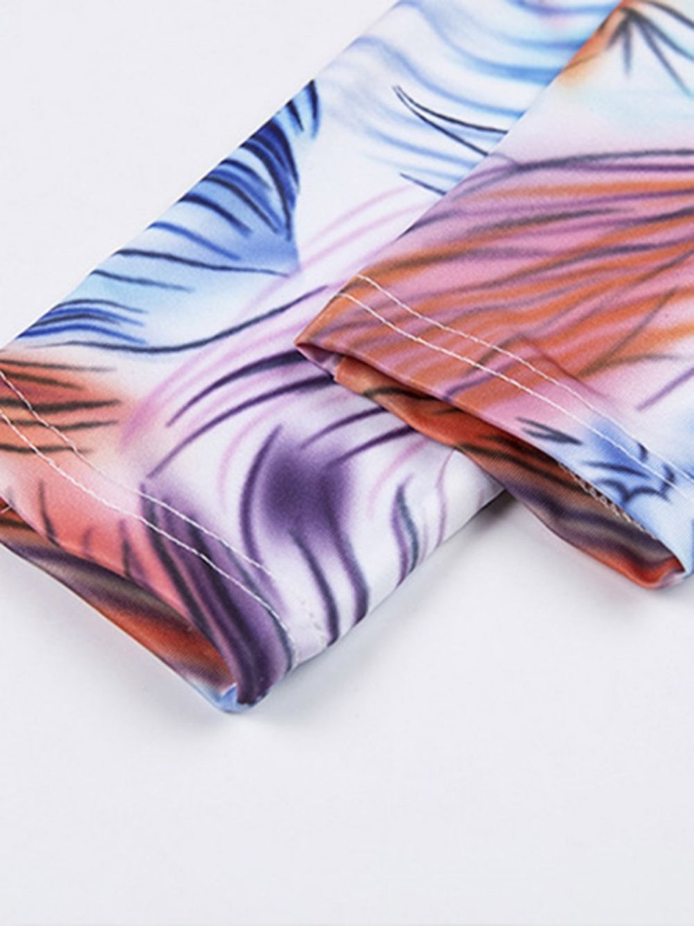 Sneldrogende Tennissportsets Met Lange Mouwen En Print