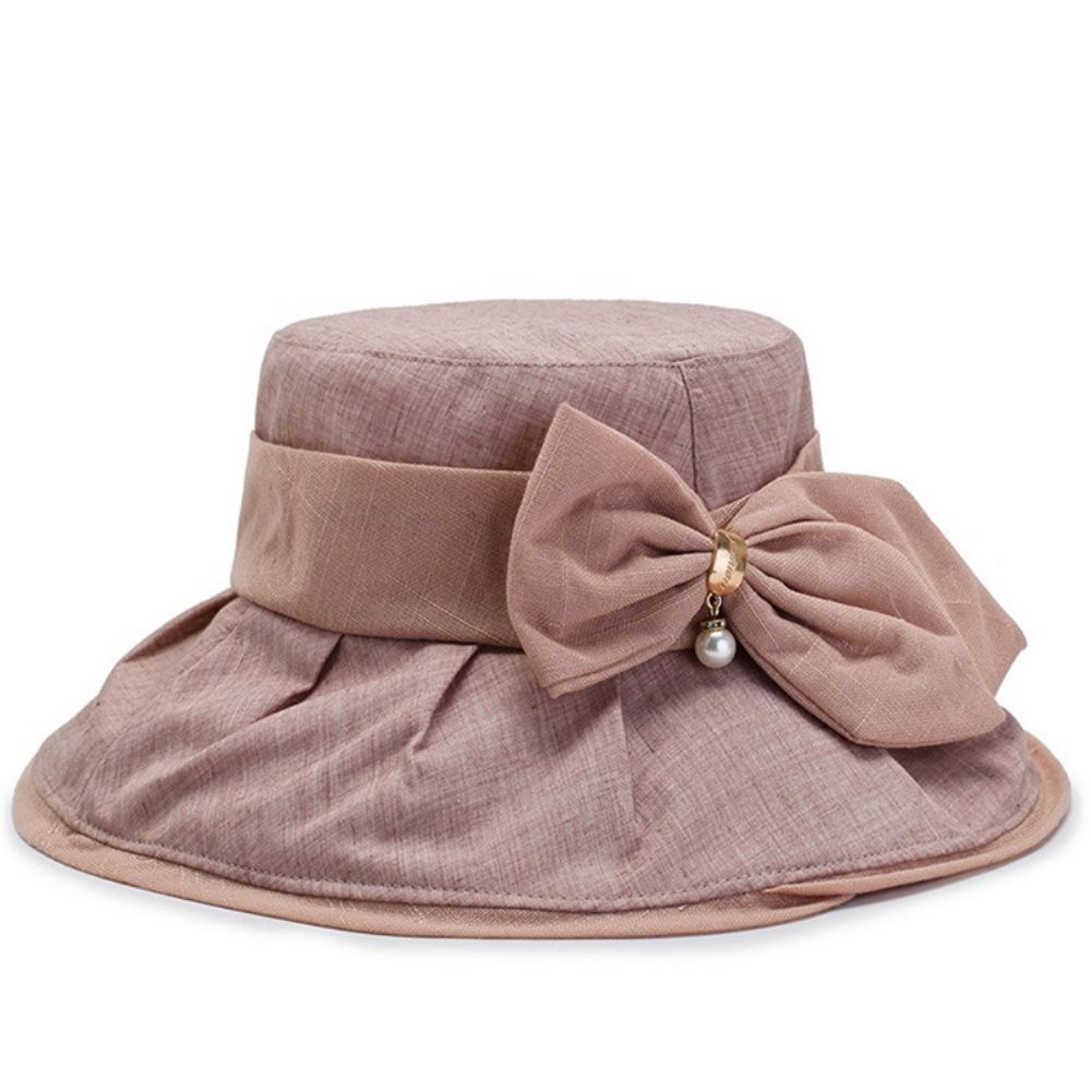 Bucket Hat Bowknot Herfsthoeden