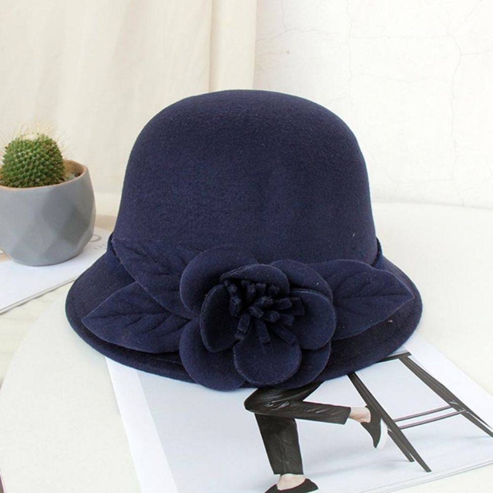 Fedora-Hoed Van 3D-Wolmengsels