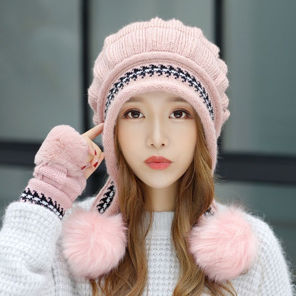 Winterhandschoen En Muts Dames