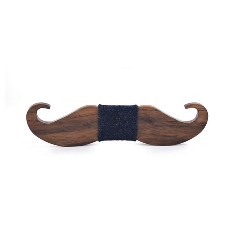 Sik Houten Vlinderdas