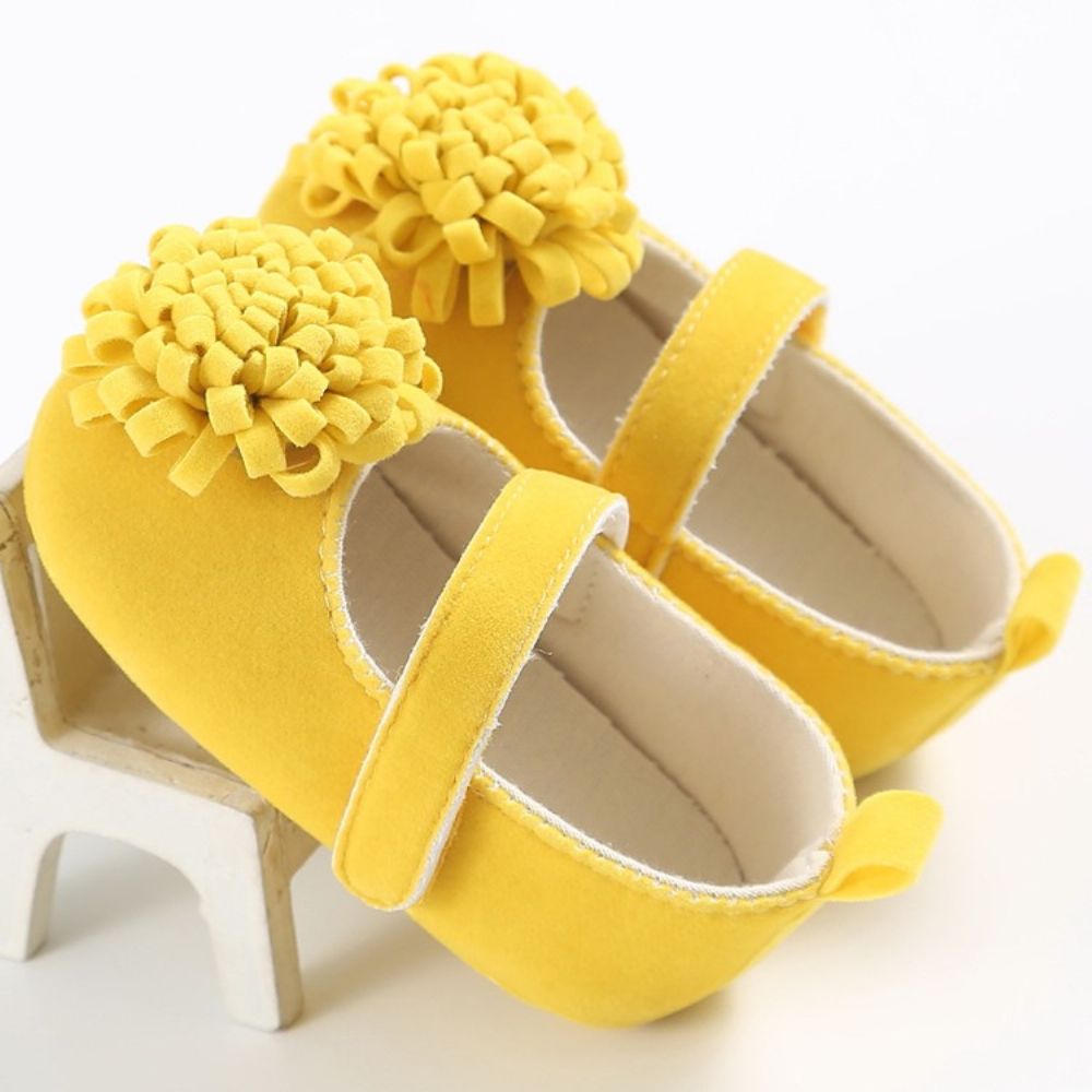Peuterschoenen Met Bloemenklittenband