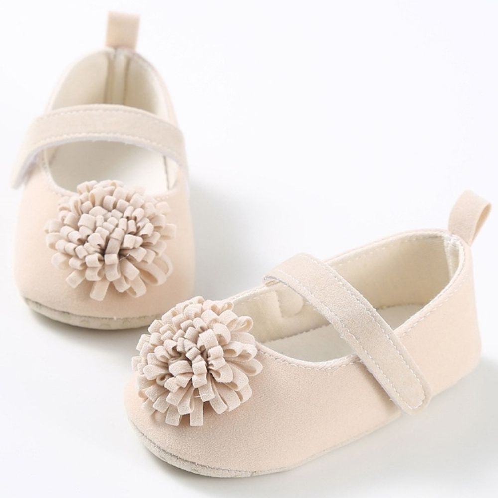 Peuterschoenen Met Bloemenklittenband