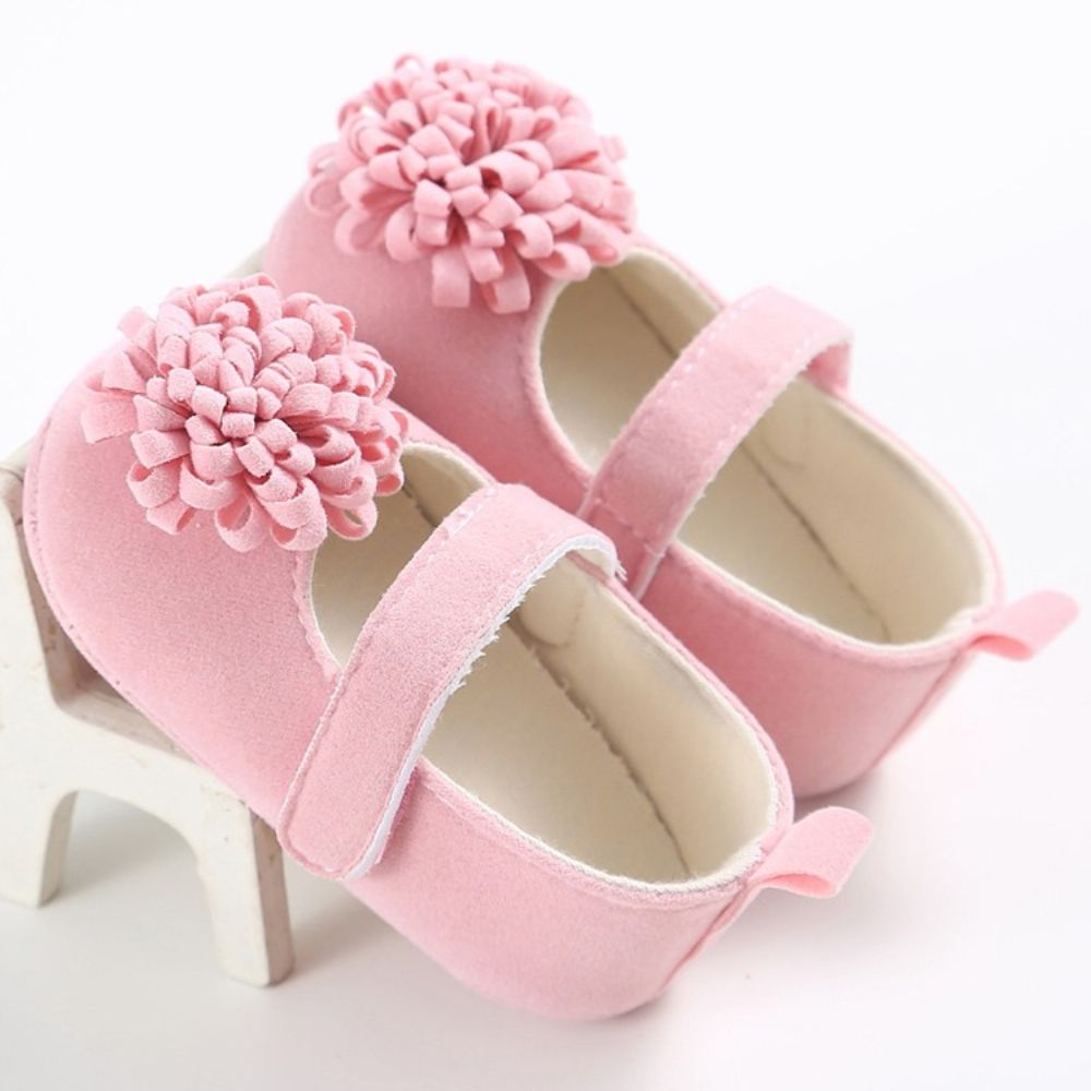 Peuterschoenen Met Bloemenklittenband