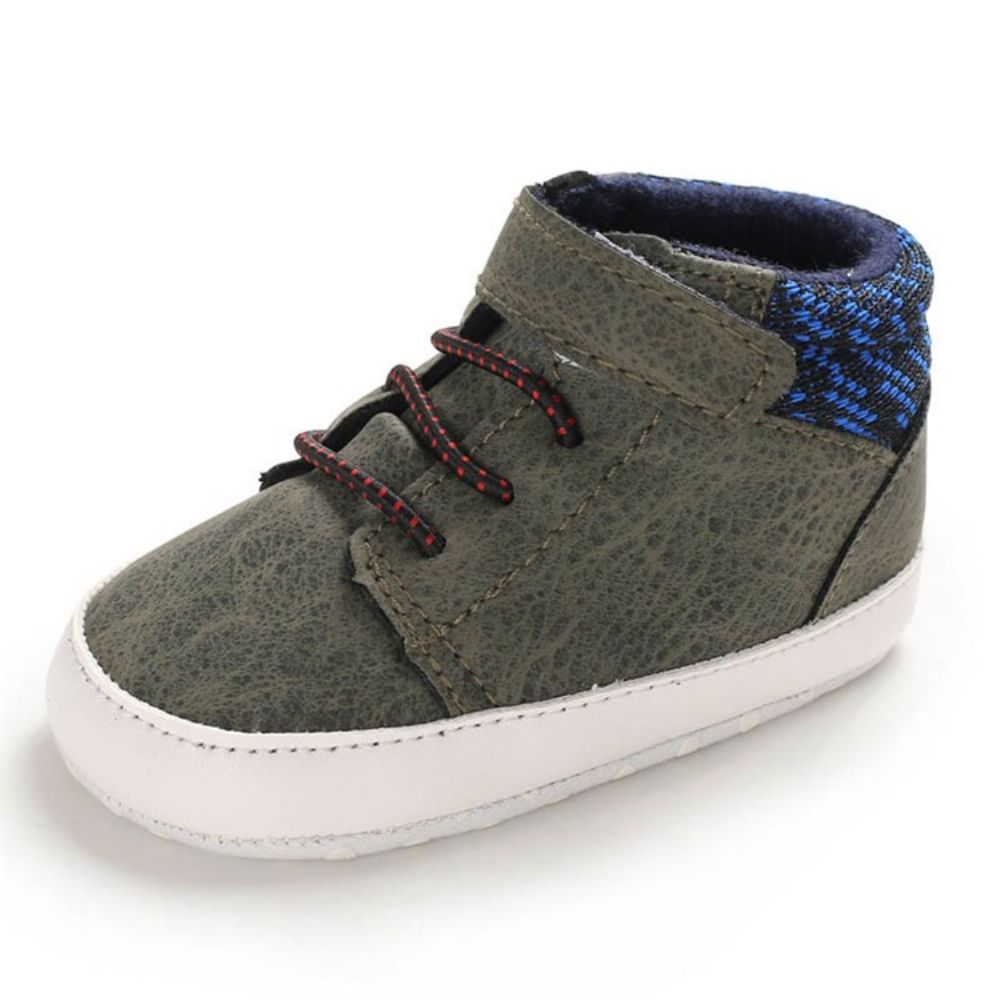 Pu-Kleurblok Unisex Peuterschoenen