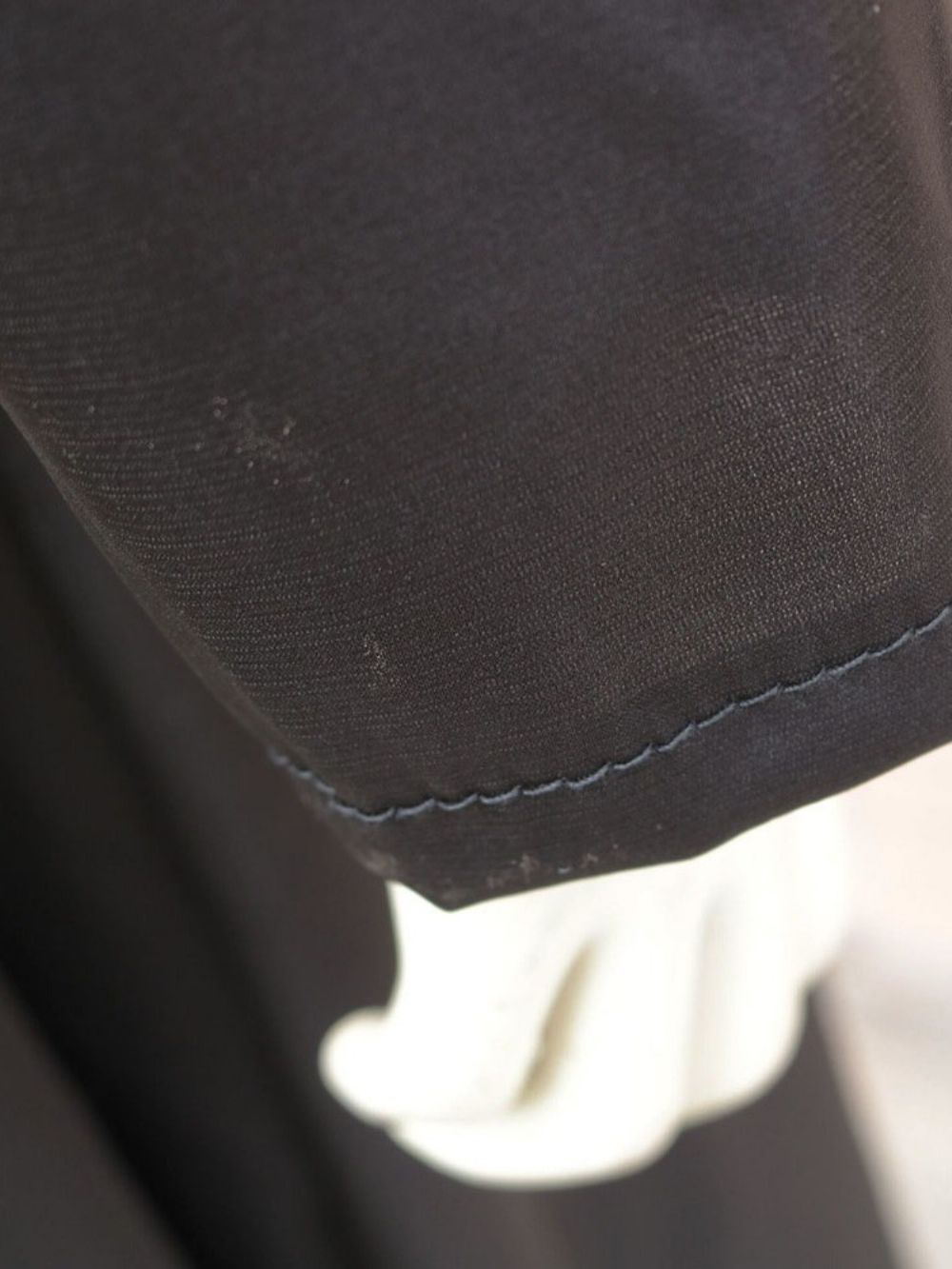 Enkellange A-Lijn Maxi-Jurk Met Lange Mouwen En Knopen Met Hoge Taille