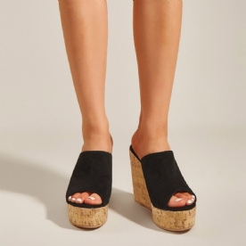 Wedge Heel Flip Flop Thread Western-Pantoffels Dames