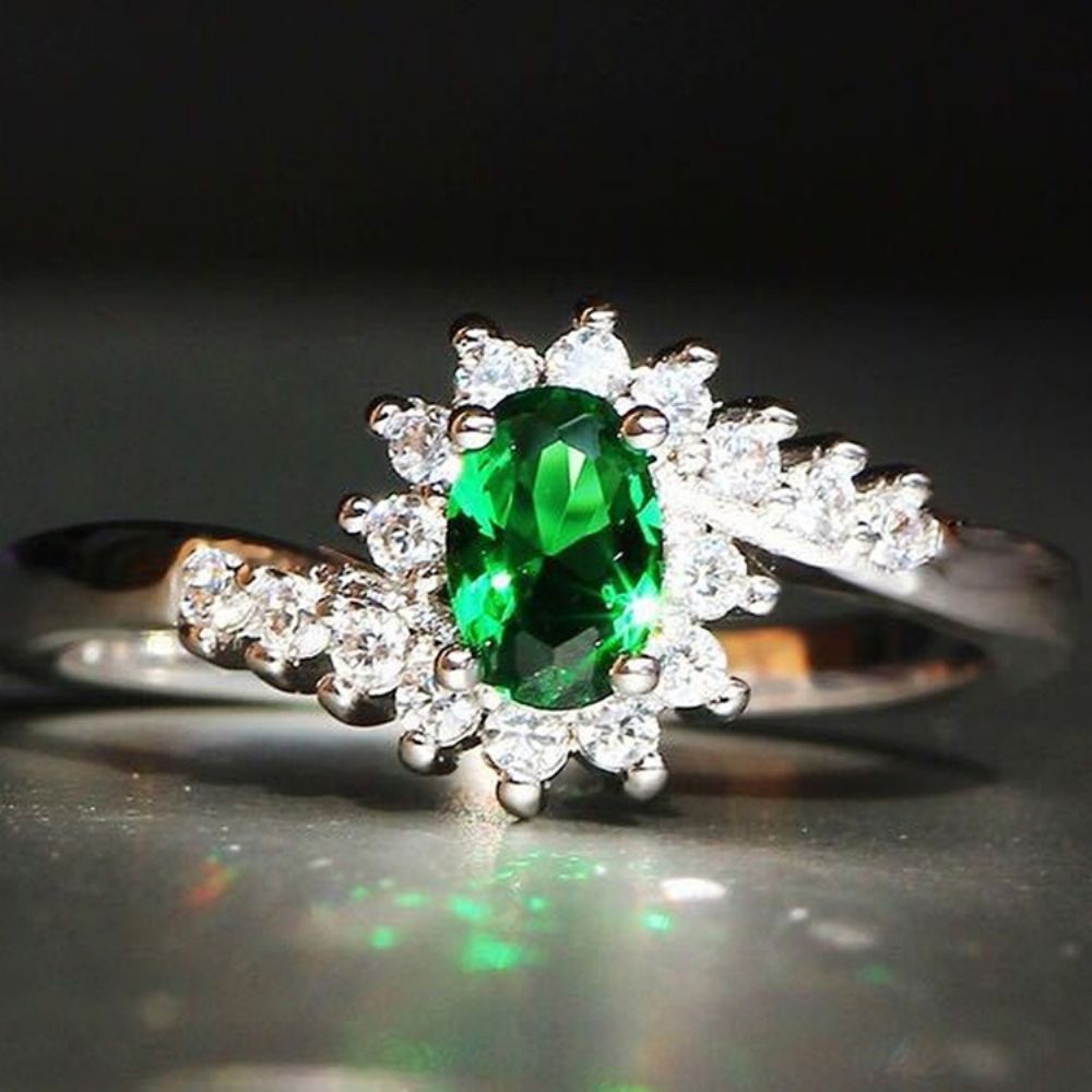 Glanzende Edelstenen Ringen