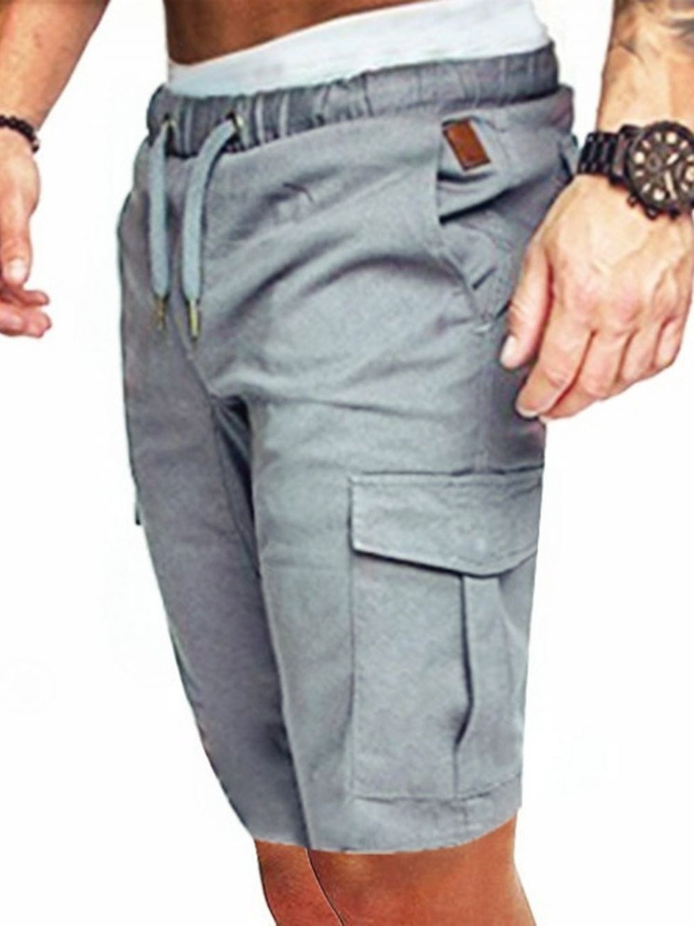Casual Herenbroek Met Rechte Veters
