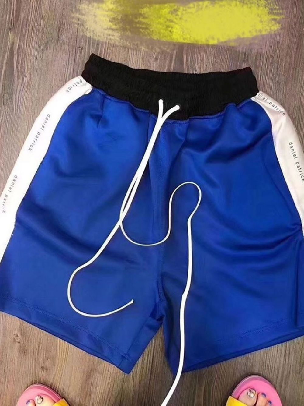 Casual Herenshorts Met Veters En Rechte Veters