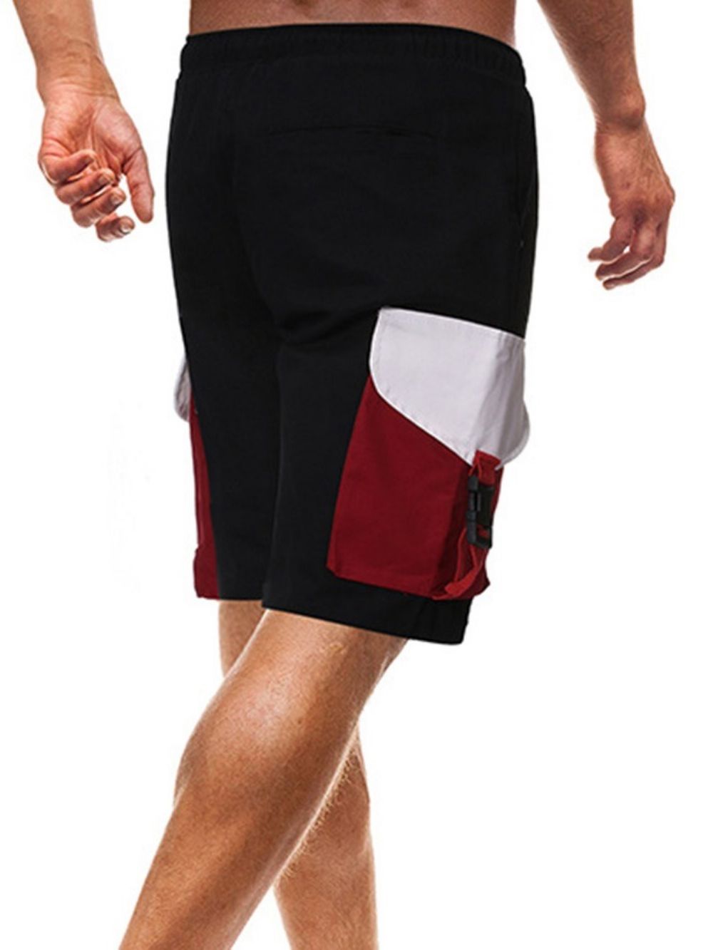 Zomer Casual Broek Met Veters En Kleurblokken