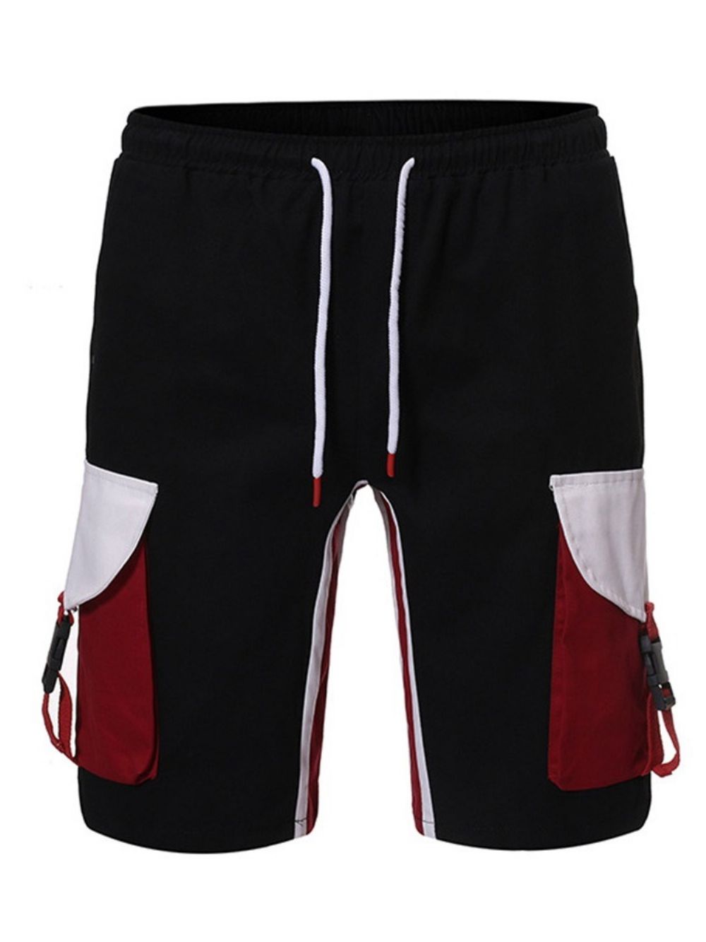 Zomer Casual Broek Met Veters En Kleurblokken