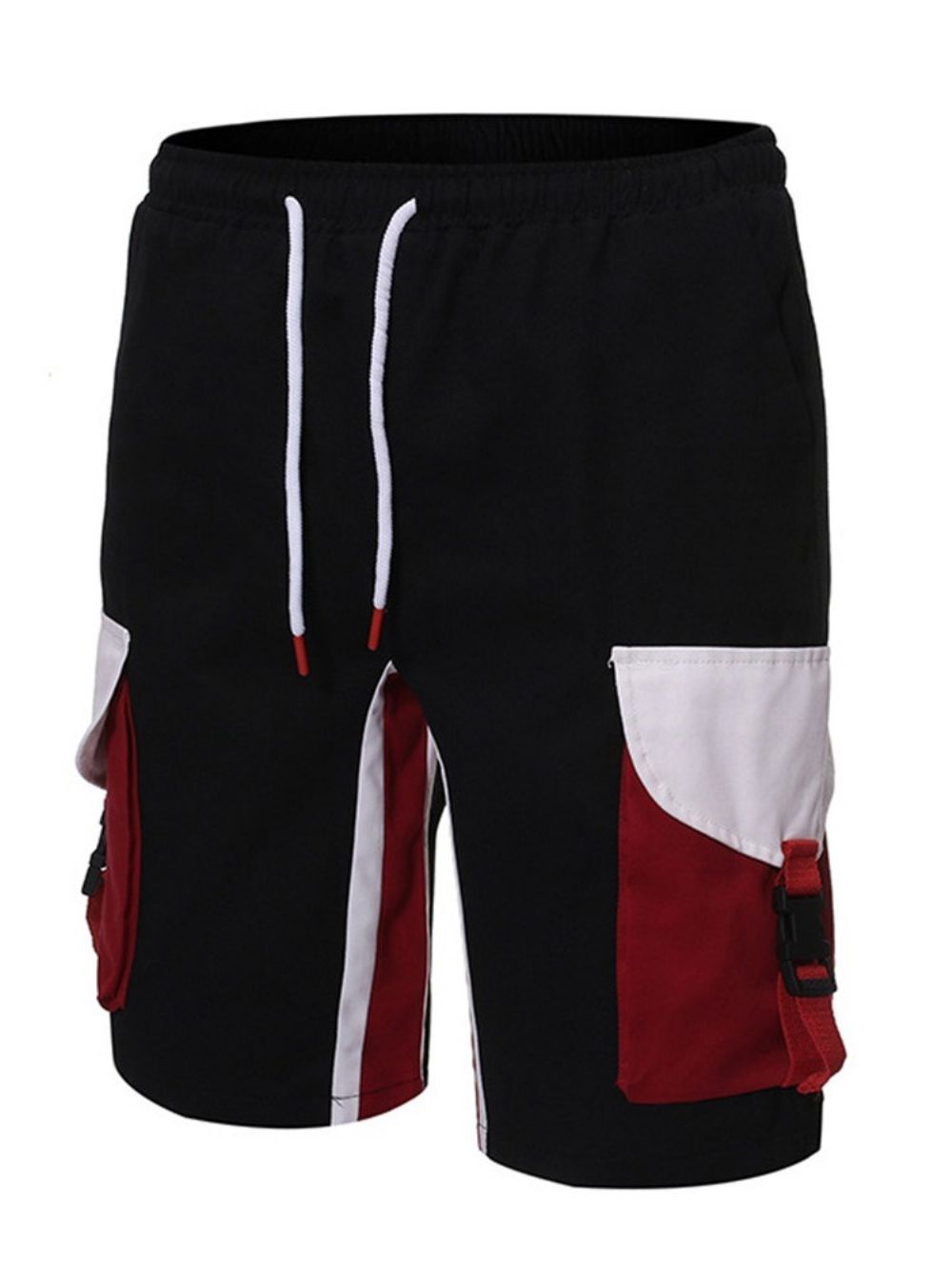 Zomer Casual Broek Met Veters En Kleurblokken