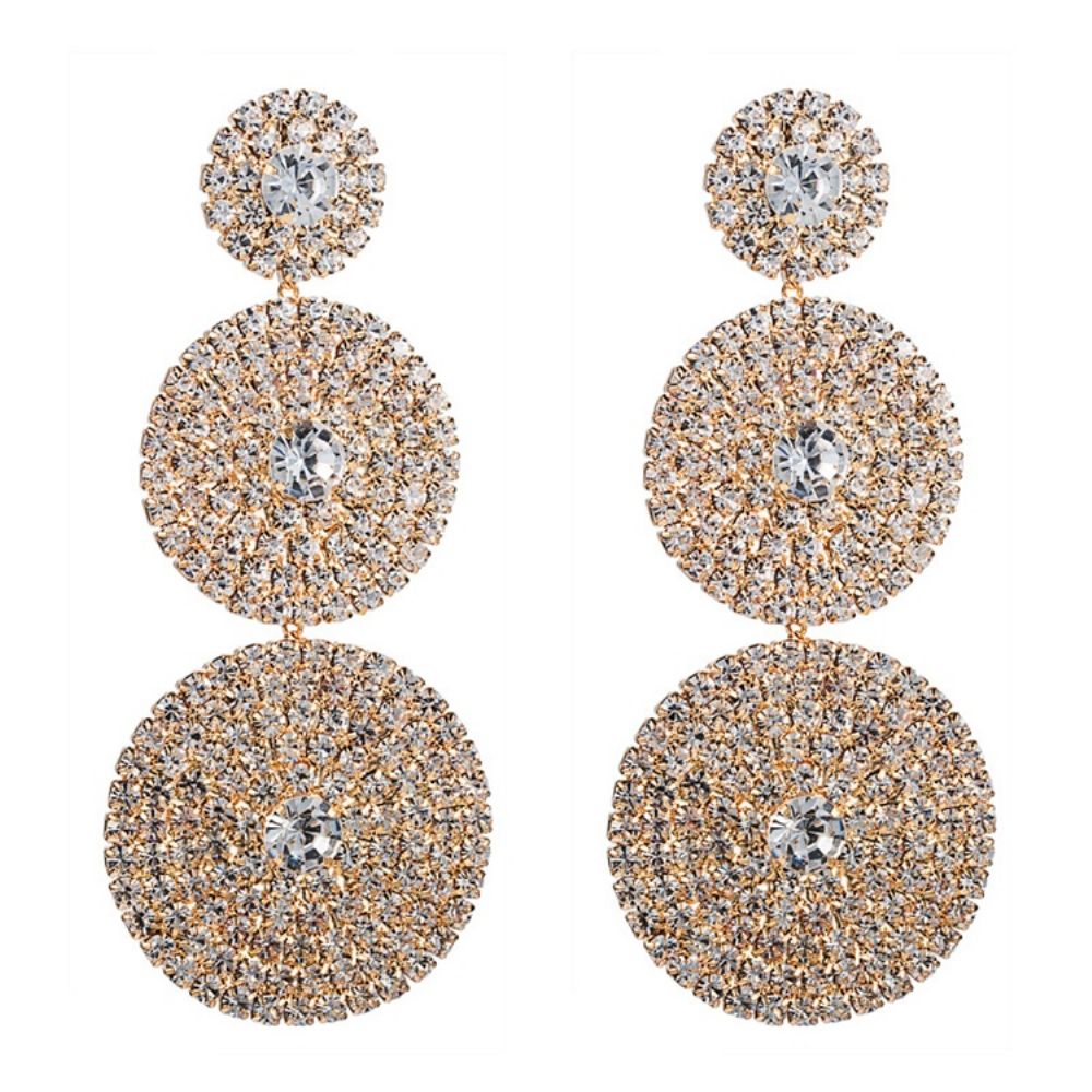 Diamante Alloy Prom Dames Oorbellen