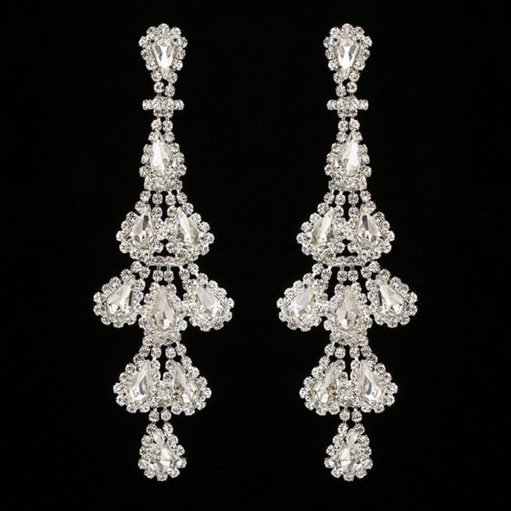 Strass Sweet Diamante Party Charm Oorbellen