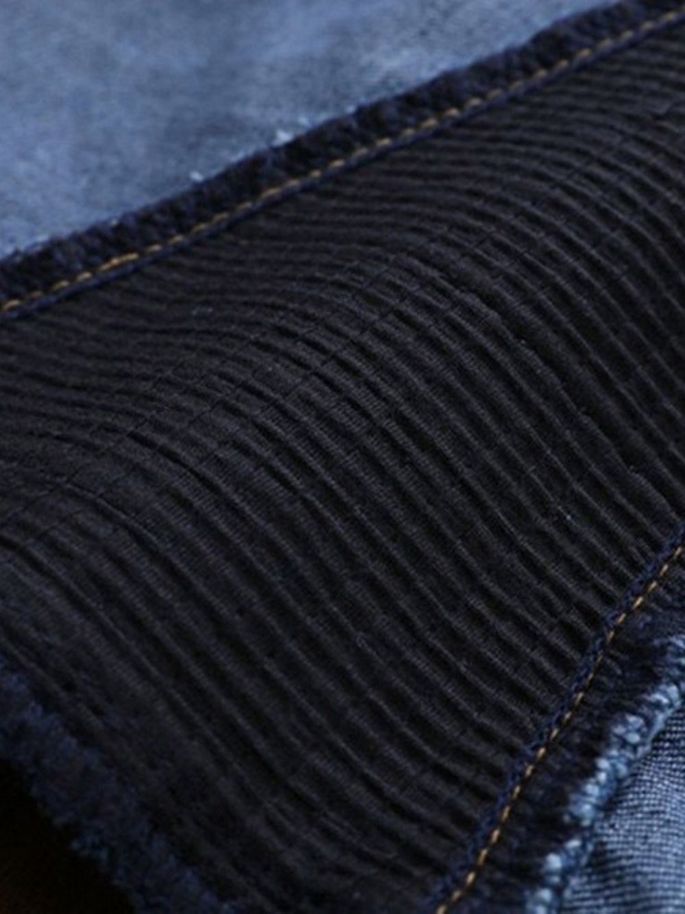 Europese Herenjeans Met Rechte Plooien En Halfhoge Taille