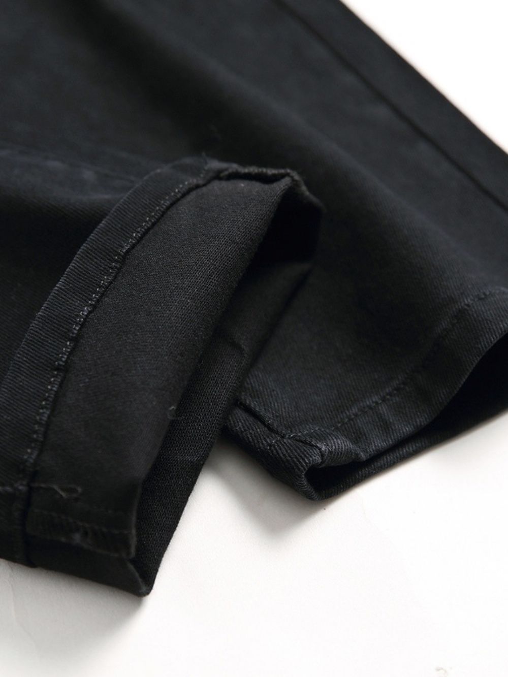 Gescheurde Gescheurde Jeans Heren Met Patchworkkleurblokken