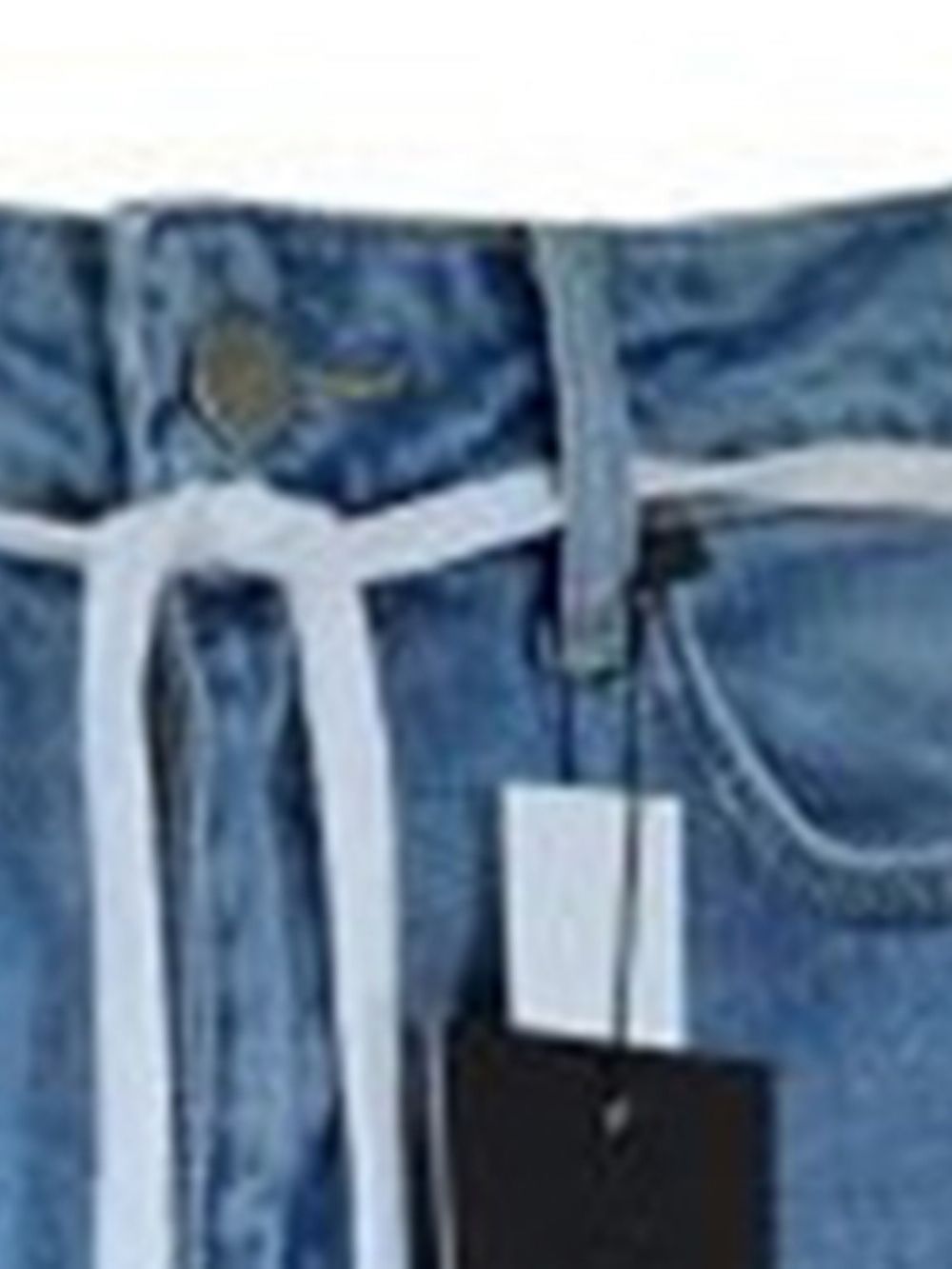 Halfhoge Jeans Heren Met Zak