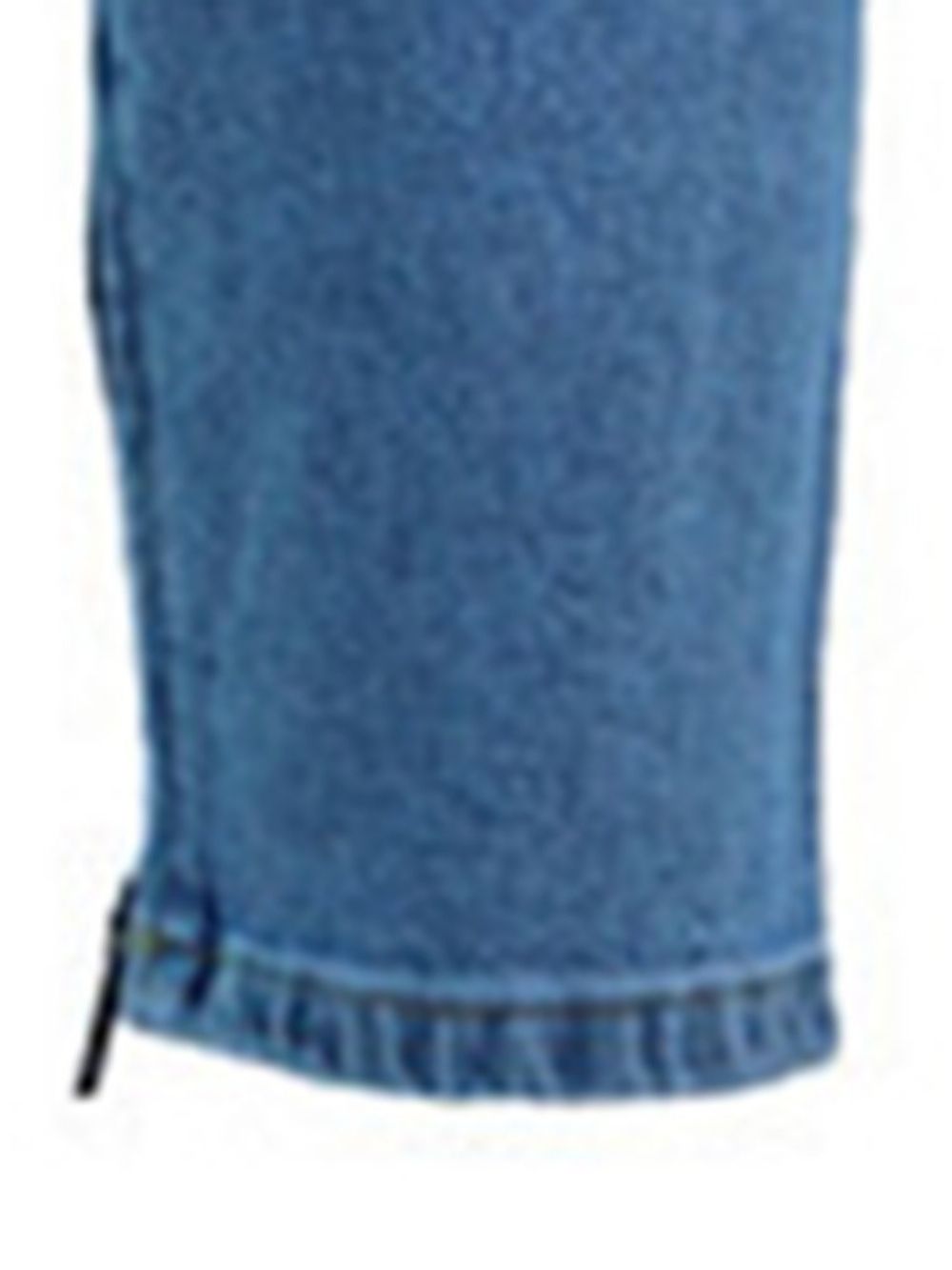 Halfhoge Jeans Heren Met Zak