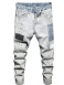 Grijs Blauw