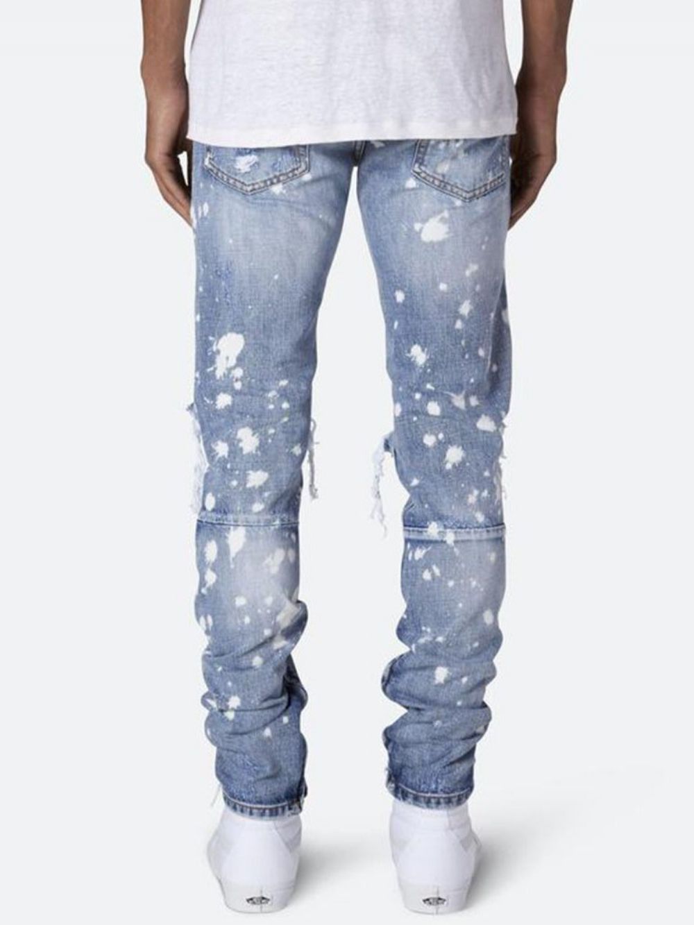 Potlood Broek Gat Midden Taille Herenjeans