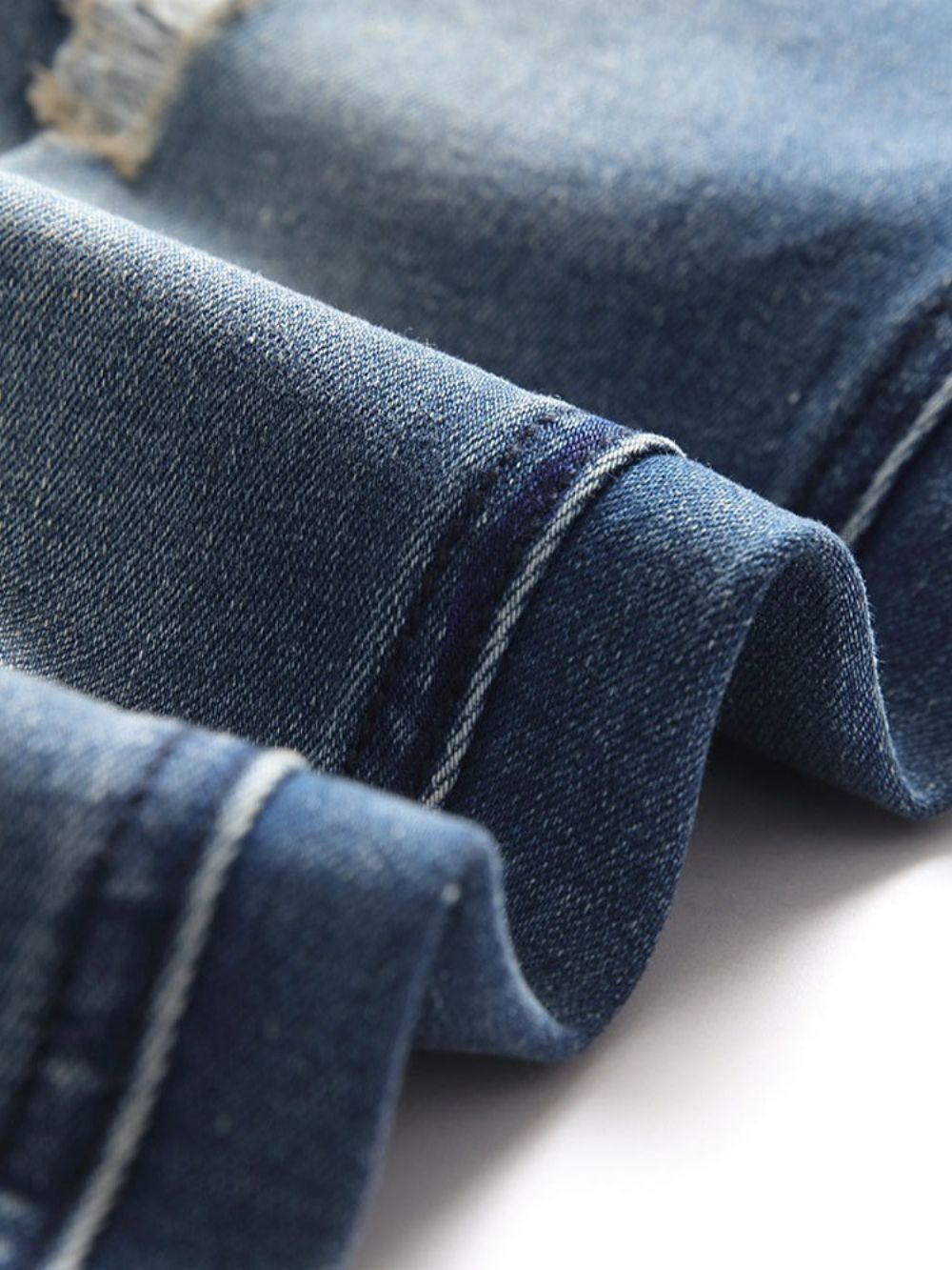 Potloodbroek Effen Gedragen Europese Casual Jeans Met Middelhoge Taille