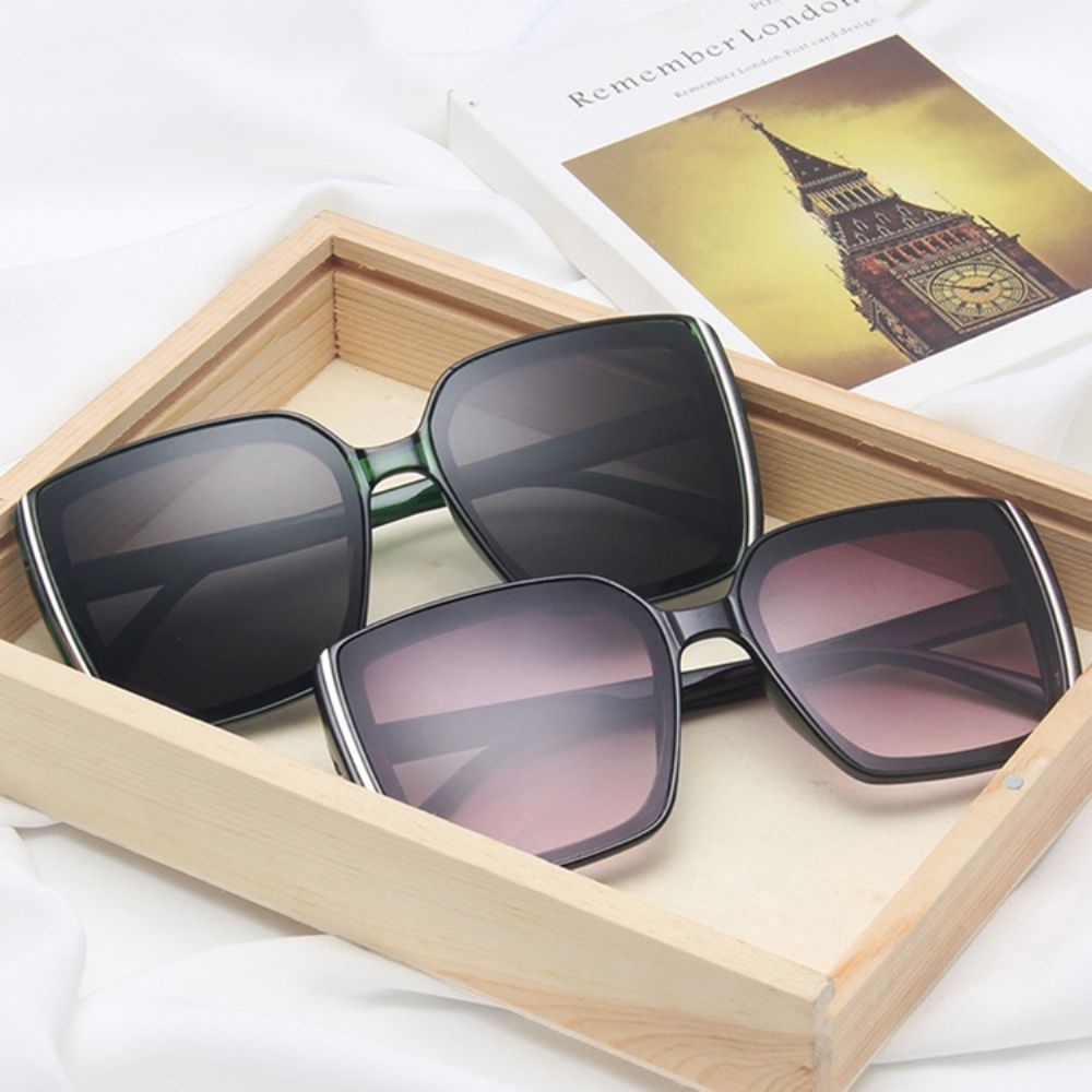 Wikkel Resin Slim-Zonnebril Dames